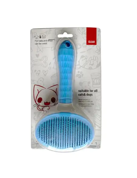 Perie Profesională cu Autocurățare pentru Câini și Pisici