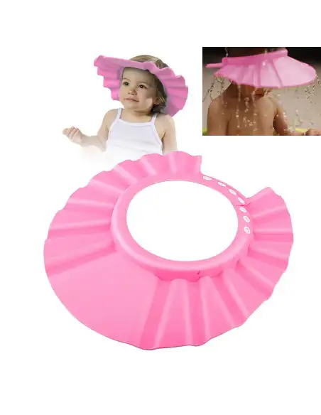 Cască de protecție pentru baie bebeluși – protecție pentru ochi și urechi