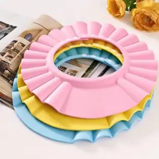 Cască de protecție pentru baie bebeluși – protecție pentru ochi și urechi 2