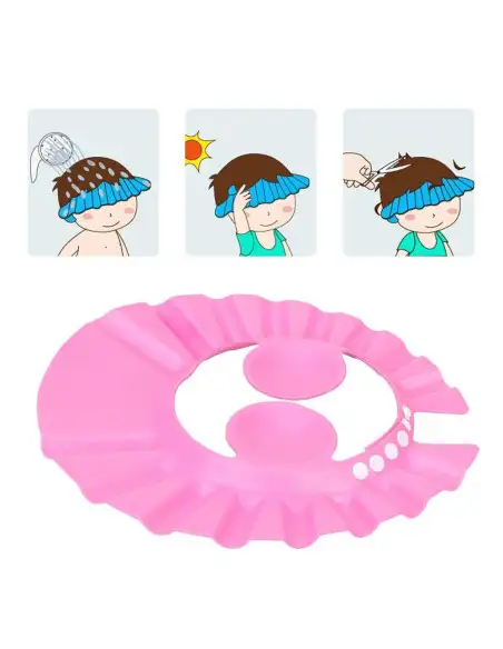 Cască de protecție pentru baie bebeluși – protecție pentru ochi și urechi