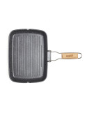 Tigaie Grill Heinner cu Mâner Detașabil – 35x25 cm