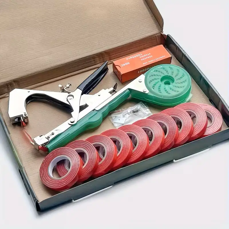 Aparat legat vita de vie+ 20 role si 10.000 de capse+manusi de gradina CADOU