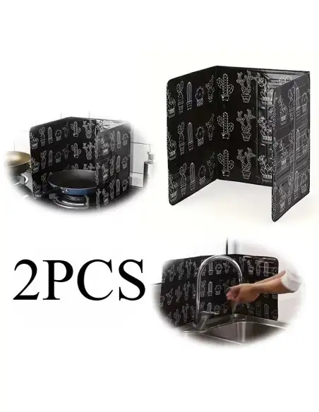 Set 2 x Protectie aragaz antistropire pentru gatit