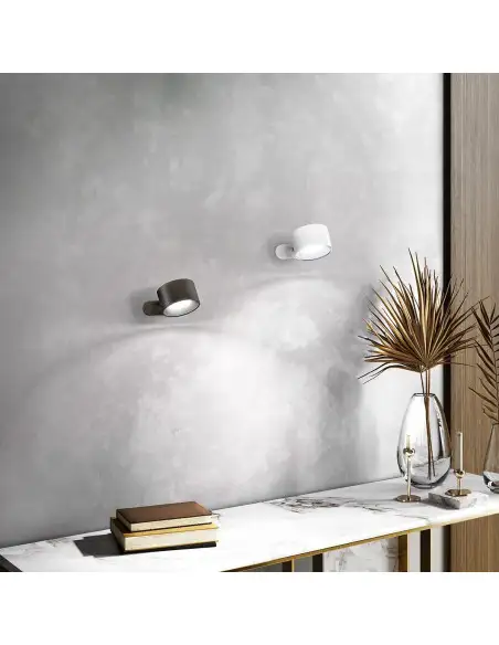 StickLamp Set 2 Spoturi Perete Magnetice | Rotatie 360 | USB-C | Negru