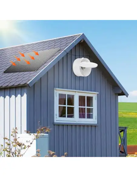 UNYIMA Kit Ventilator Solar 15W | Evacuare Automata | Waterproof