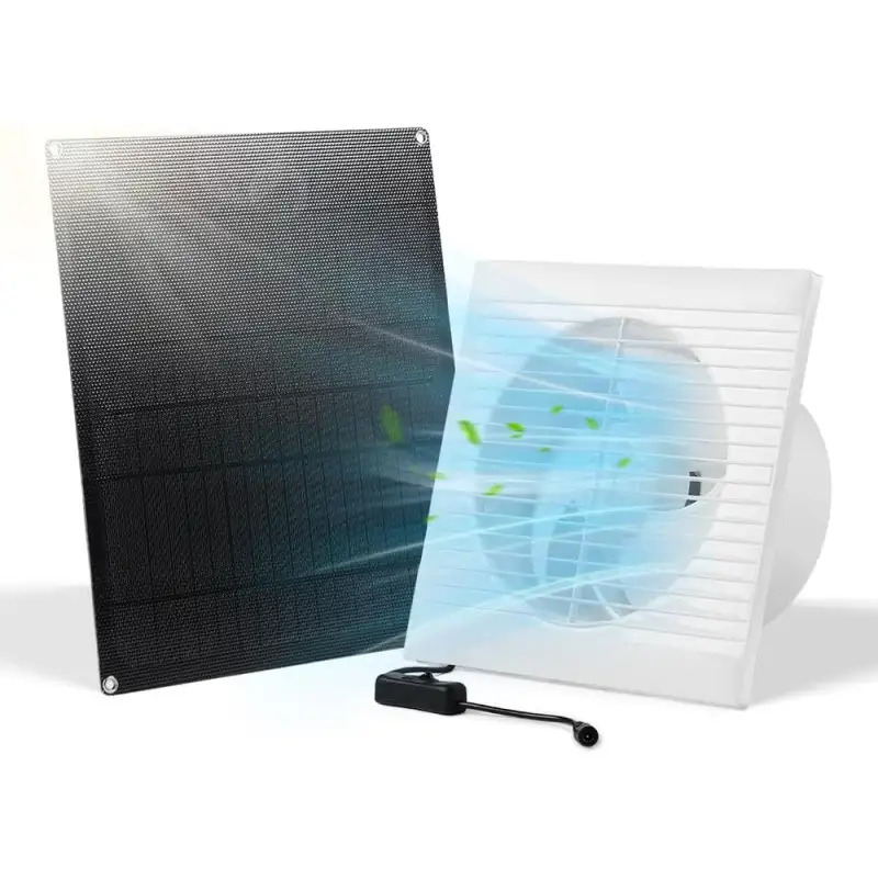 UNYIMA Kit Ventilator Solar 15W | Evacuare Automata | Waterproof