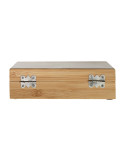 Set pentru vin elegant cu accesorii din oțel inoxidabil și bambus (AB4129)