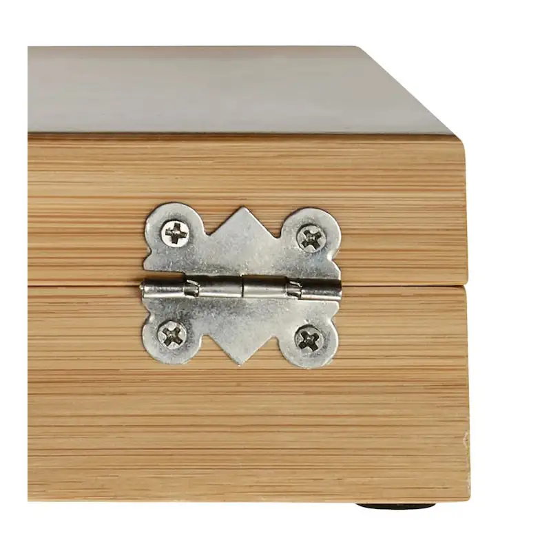 Set pentru vin elegant cu accesorii din oțel inoxidabil și bambus (AB4129)