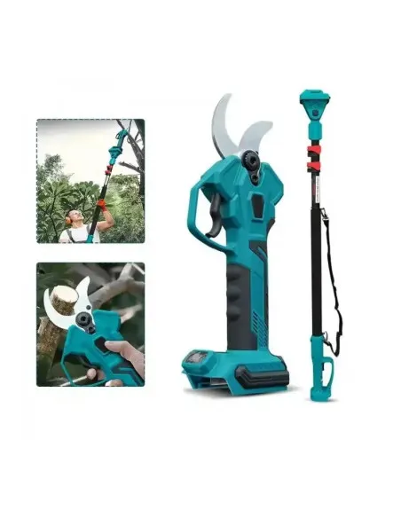 Foarfeca de Gradina , 48V, 2 Acumulatori, Brat Telescopic 2m, Unghi Reglabil de Taiere-07