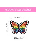 Set 16 accesorii Jibbitz fluturi, pentru papuci/ soboti Crocs