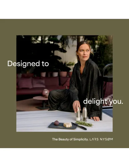 Salt & Pepper Mills Ceramic Adjustable Grinder Set Stainless Steel – Red/Green