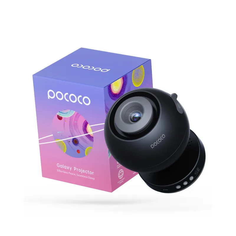 Starry Sky Projector Kids Night Light Galaxy Projector with 2 Discs – Ideal Gift