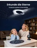 Starry Sky Projector Kids Night Light Galaxy Projector with 2 Discs – Ideal Gift