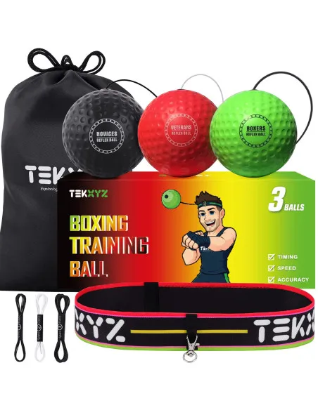 Minge Reflex cu Aplicație de Contor – Antrenament Box pentru Reacție și Agilitate (Lot 5 buc)