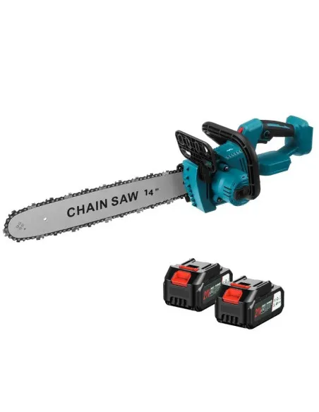 Drujbă electrică 16 inch, DASGUT cu 2 acumulatori Li-Ion, 48V, ungere lant, 04