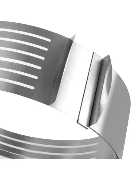 Set 5 Piese pentru Tăierea Tortului cu 2 Inele Ajustabile cu spatule si cutit – Accesoriu Patiserie