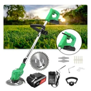 Motocoasa electrica DASGUT, 2 acumulatori, 48Vf, 18.000 RPM