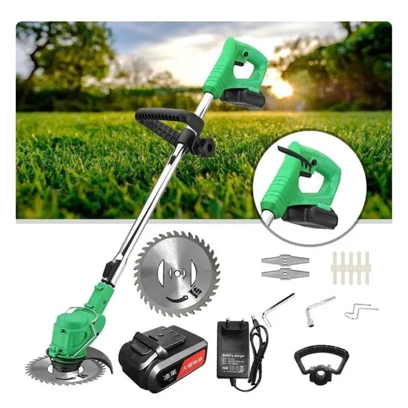 Motocoasa electrica DASGUT, 2 acumulatori, 48Vf, 18.000 RPM