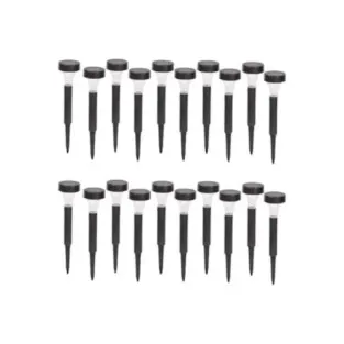 Set 20 lampi solare pentru gradina, IP 44, H 30 cm