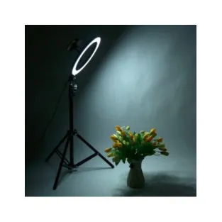 Lampa circulara cu suport selfie, putere de 60W