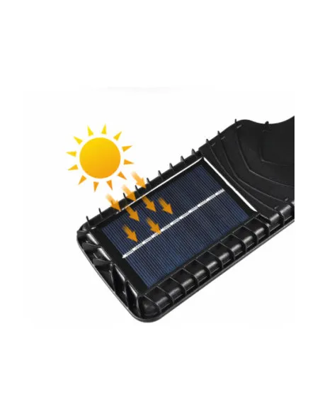 Set 5 x Lampi Solare de Perete cu 72 LED-uri COB, 50W, 3 Moduri de Functionare, Telecomanda, Senzor de Miscare si Lumina