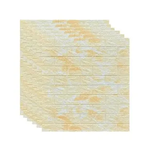 Set 5 x tapet autoadeziv spuma moale 3D, 77x70 cm