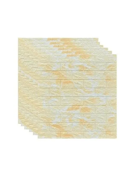 Set 5 x tapet autoadeziv spuma moale 3D, 77x70 cm