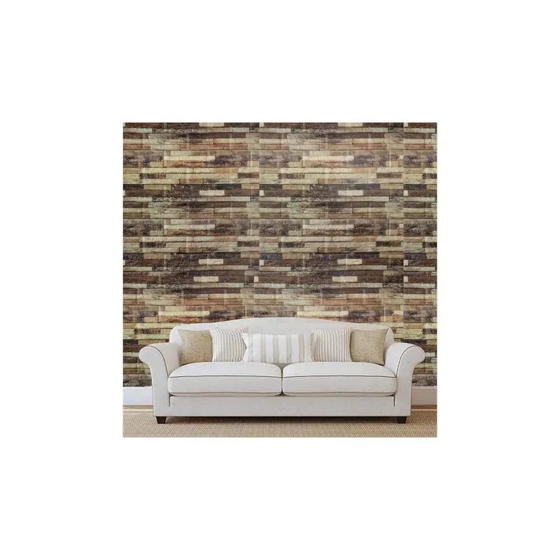 Set 5 x tapet autoadeziv spuma moale 3D, 77x70 cm