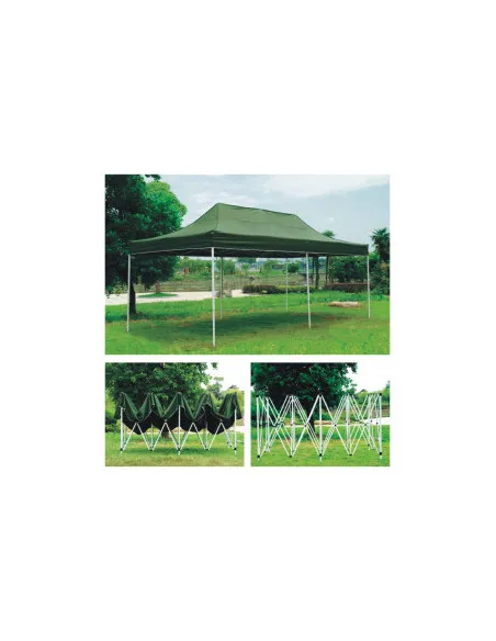 Cort pliabil de gradina, sistem acordeon, 3x6m