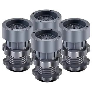 Set 4 picioruse reglabile pentru masina de spalat, anti-zgomot si antiderapante