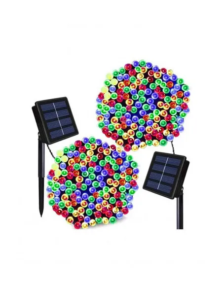 Set 2 x Instalatie LED pentru exterior cu incarcare solara