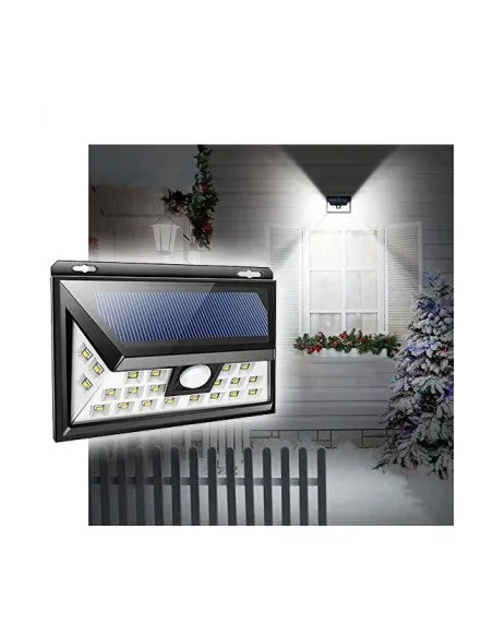 Set 2 x lampa solara 32 LED si senzor de miscare