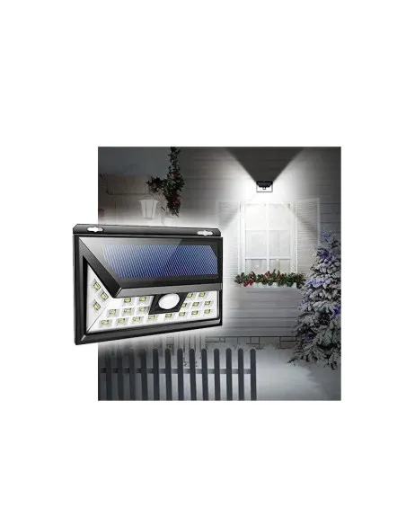 Set 2 x lampa solara 32 LED si senzor de miscare