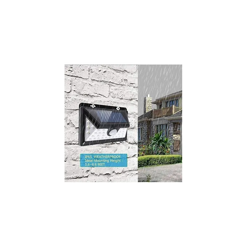 Set 2 x lampa solara 32 LED si senzor de miscare