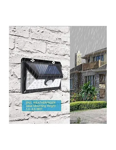 Set 2 x lampa solara 32 LED si senzor de miscare