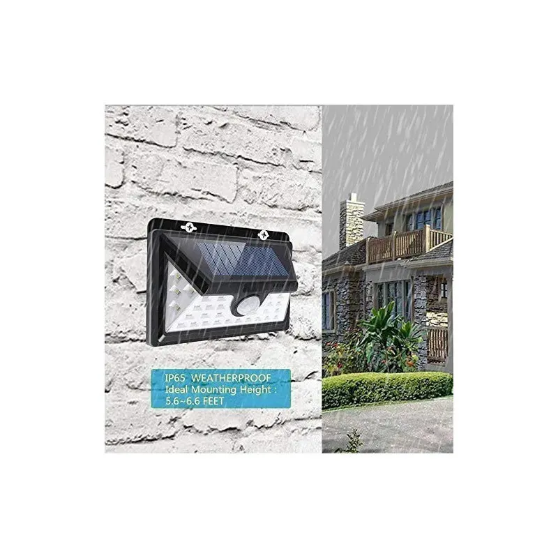 Set 2 x lampa solara 32 LED si senzor de miscare