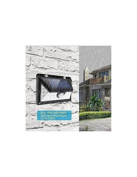 Set 2 x lampa solara 32 LED si senzor de miscare