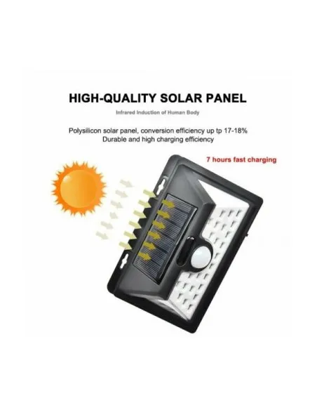 Set 2 x lampa solara 32 LED si senzor de miscare