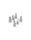 Set 6 duiuri profesionale din inox pentru ornat
