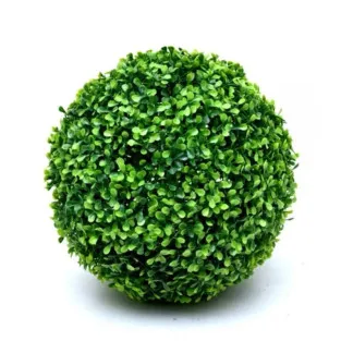 Sfera artificiala de cimisir, 23 cm verde