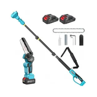 Mini Drujba 6 inch cu Brat Telescopic 2m, 48V, 2 Acumulatori, Unghi Reglabil de taiere-08
