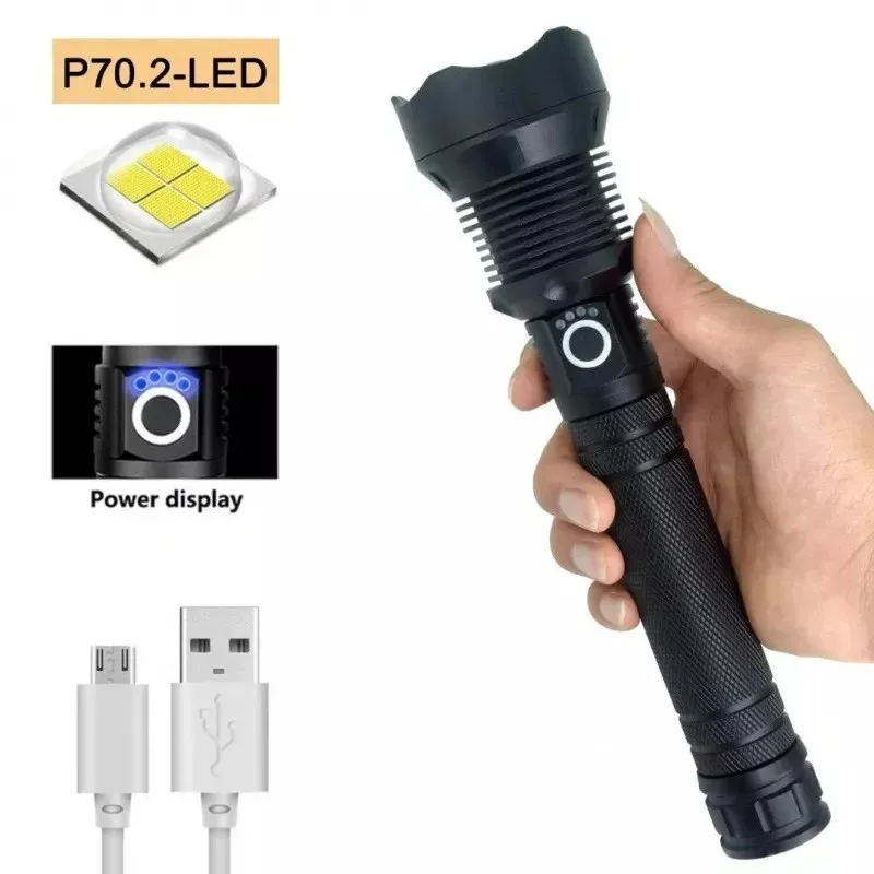 Lanterna T9 / X92-P70 MARE cu led P50 PUTERNIC