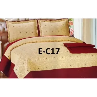 Cuvertura de pat Luxury + 2 fete de perna din