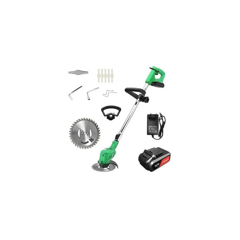 Motocoasa electrica DASGUT, 2 acumulatori, 48Vf, 18.000 RPM