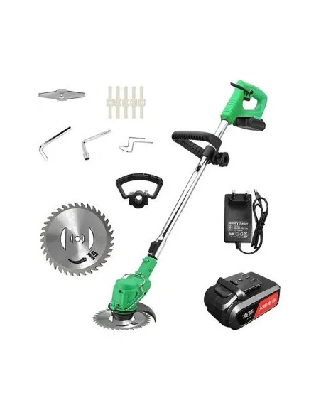 Motocoasa electrica DASGUT, 2 acumulatori, 48Vf, 18.000 RPM