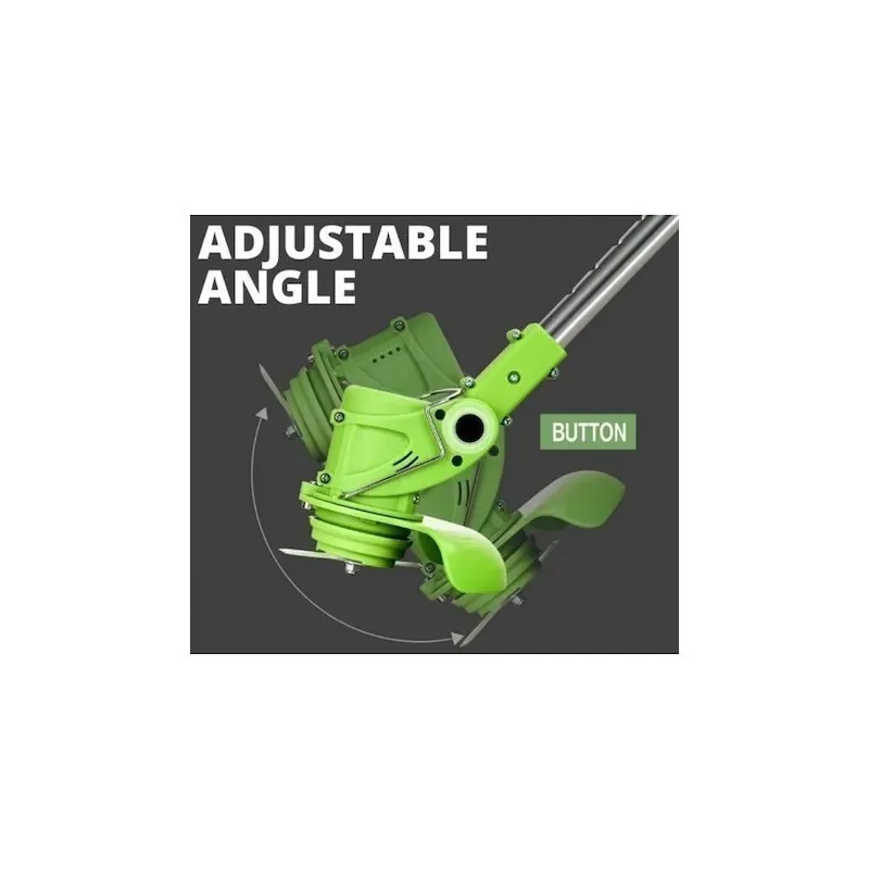 Motocoasa electrica DASGUT, 2 acumulatori, 48Vf, 18.000 RPM