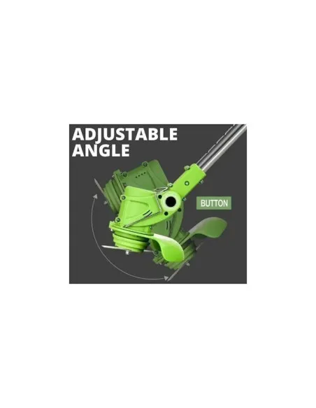 Motocoasa electrica DASGUT, 2 acumulatori, 48Vf, 18.000 RPM