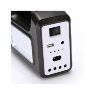 Kit panou solar Gdplus GD-7, 3 becuri, lanterna 2