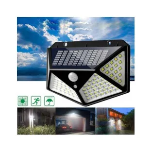Cumpara Set 10 x Lampa 100 LED cu panou solar 2