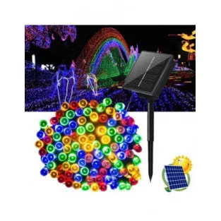 Set 5 x instalatie solara 100 LED, culoare multicolor 2